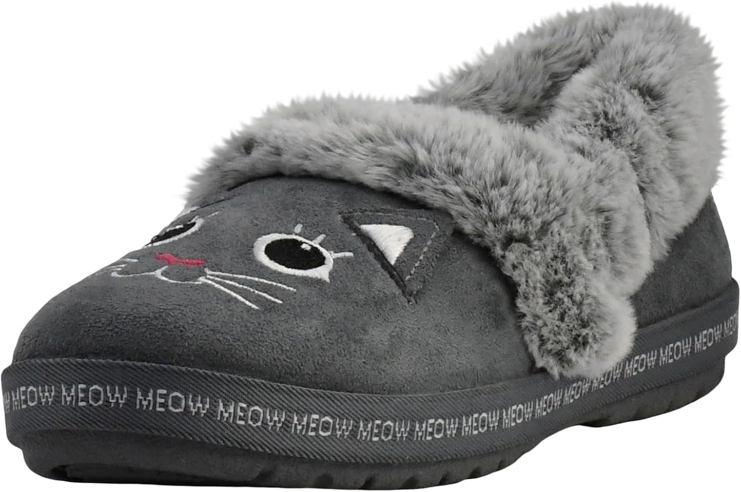 Skechers Women's Too Cozy Meow Pajamas Slipper for Comfort