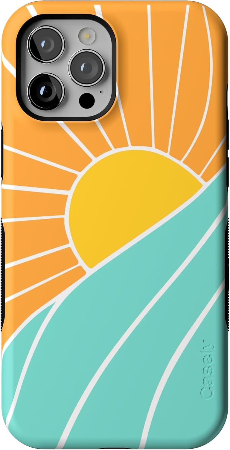 Casely iPhone 12 Pro Max Case with MagSafe - Waves & Rays