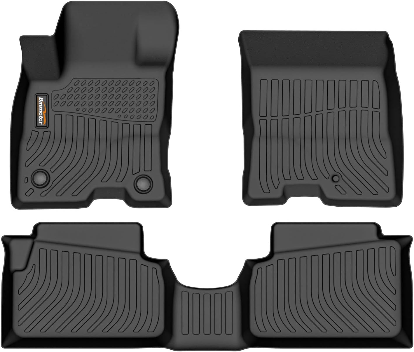 Binmotor All Weather TPE Floor Mats for Ford Maverick Hybrid 2022-2025