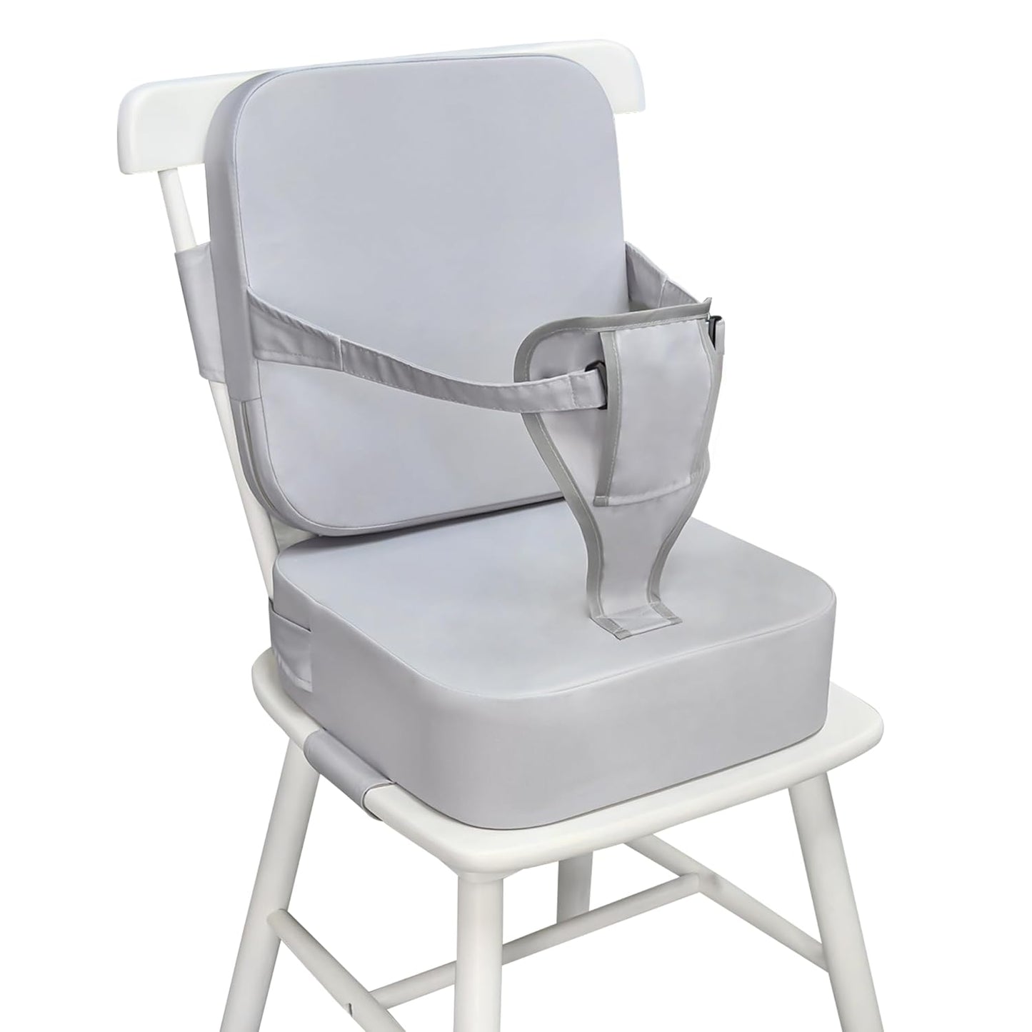 Toddler Booster Seat for Kitchen Chair with Adjustable Straps