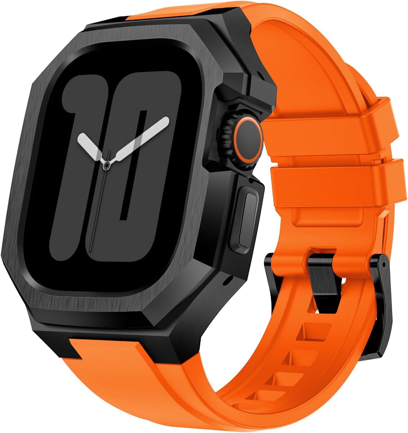 Luxury Metal Case with Band for Apple Watch 44mm 45mm 49mm