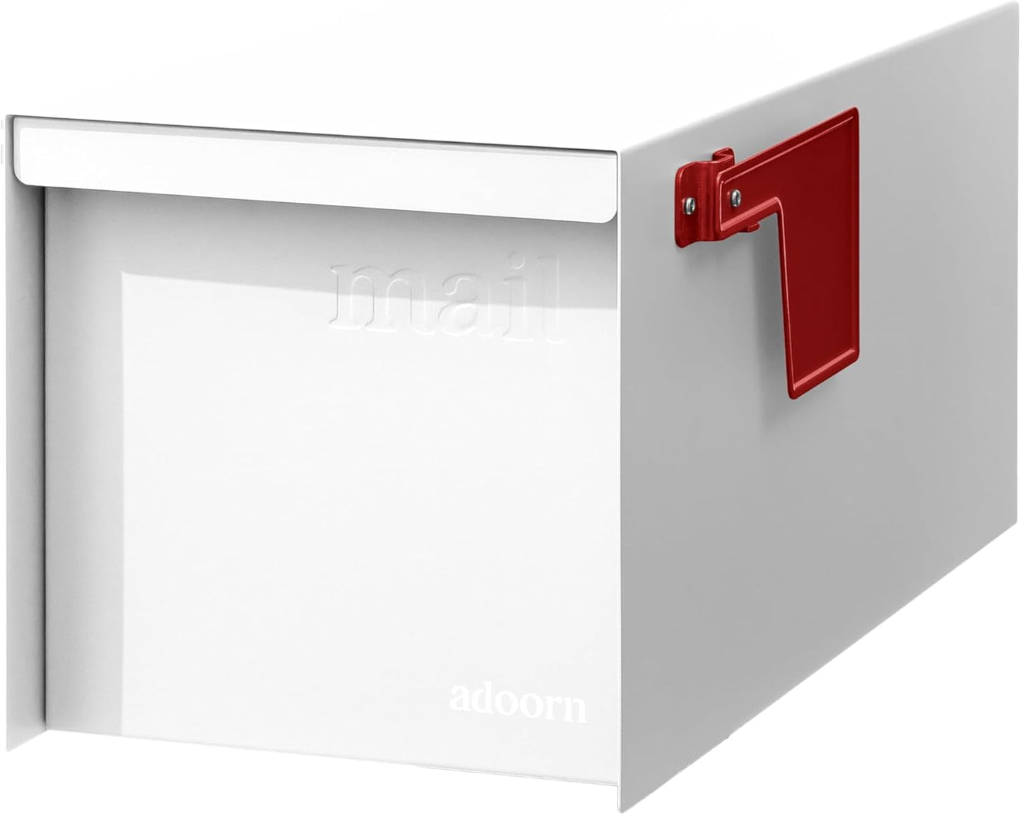 Adoorn Large Galvanized Steel Modern Mailbox for Daily Use