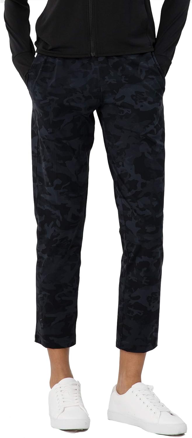 AJISAI Petite/Regular Women's 7/8 Joggers Travel Pants Review