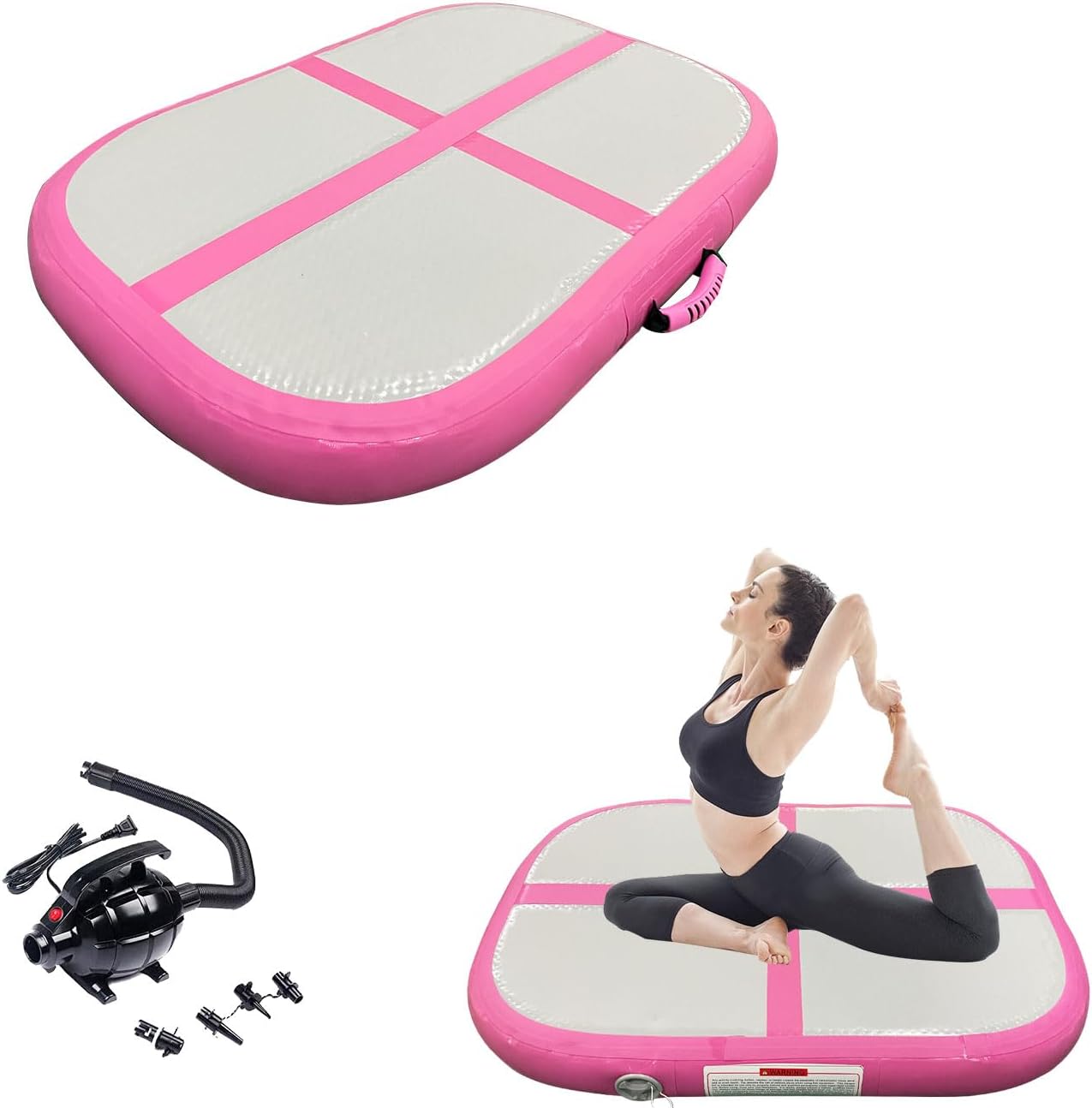 Gymnastics Air Roller Inflatable Tumbling Mat for Training