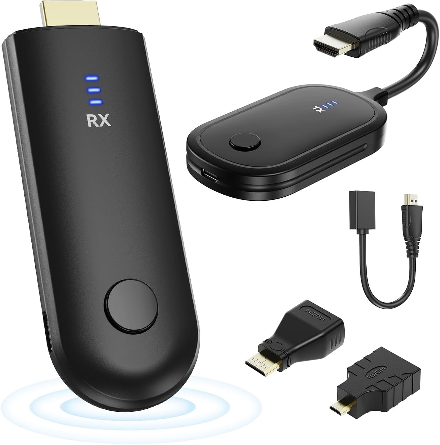 4K Wireless HDMI Transmitter and Receiver Kit for Home Theater