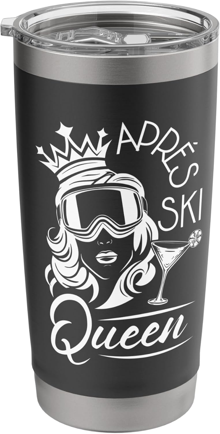 Stylish Ski Bunny Stainless Tumbler