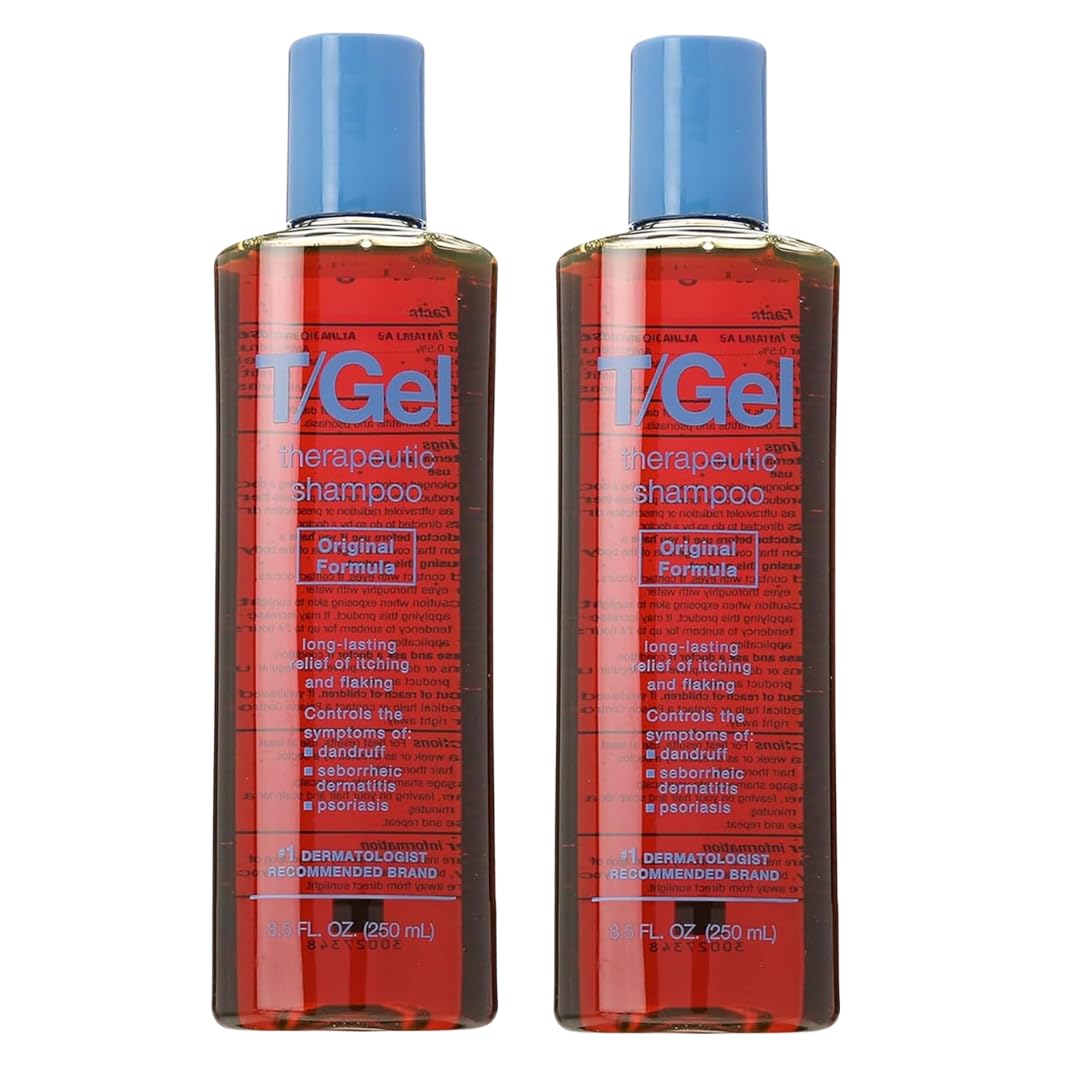 T/Gel Therapeutic Anti-Dandruff Shampoo for Flaky Scalp