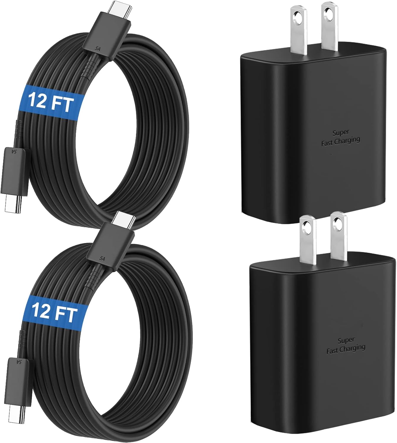 45W Super Fast Charger for Samsung Galaxy Phones and Tablets