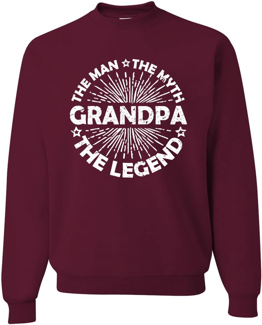 Funny Dad Myth Legend Sweatshirt Gift for Father's Day