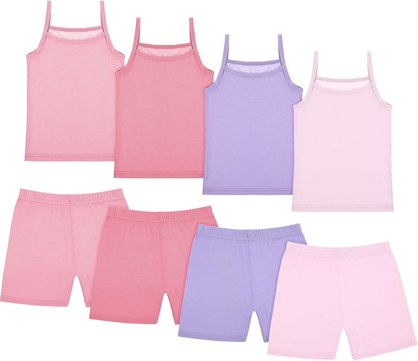 Hercicy Toddler Tank Tops & Dance Shorts Set