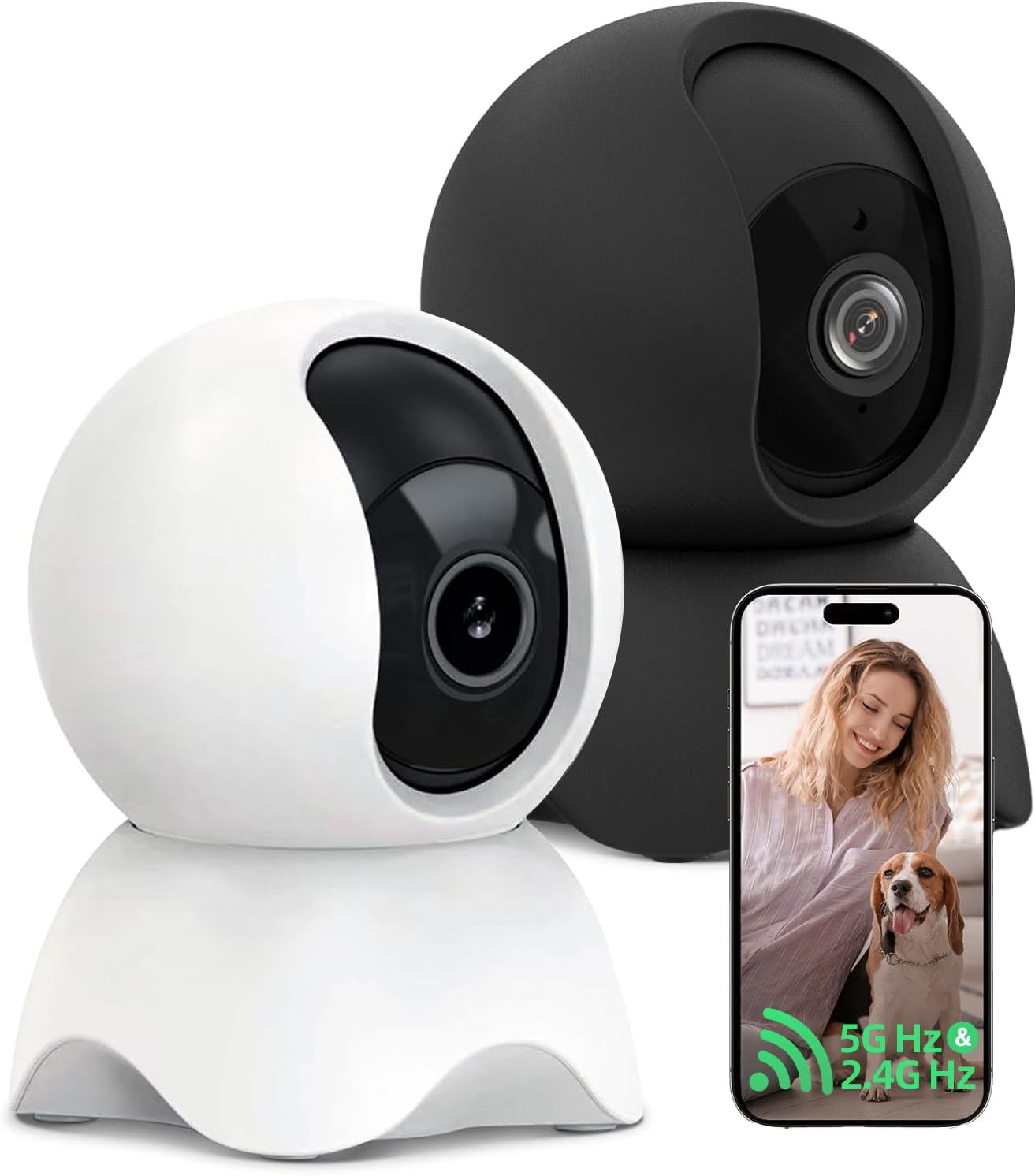 1080P HD Security Indoor Camera with Motion Detection Features
