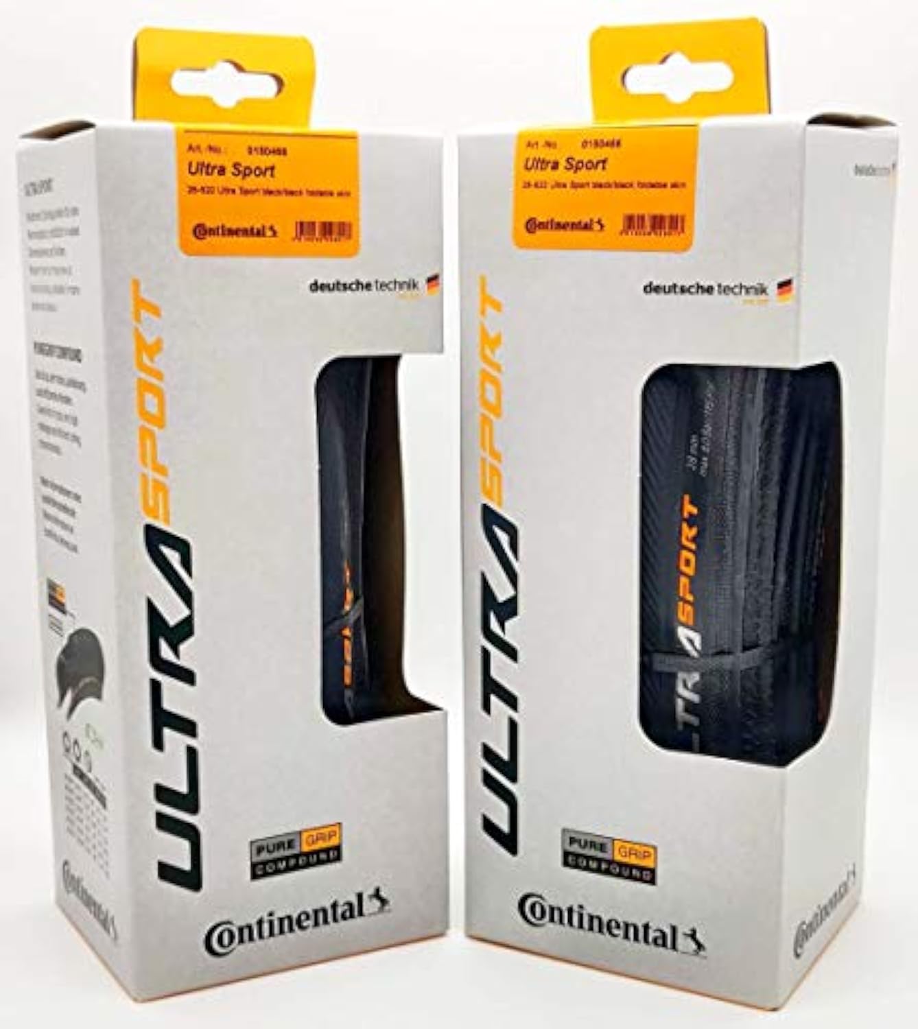 Continental Ultra Sport III 700x28 Tires for Race and City Bikes