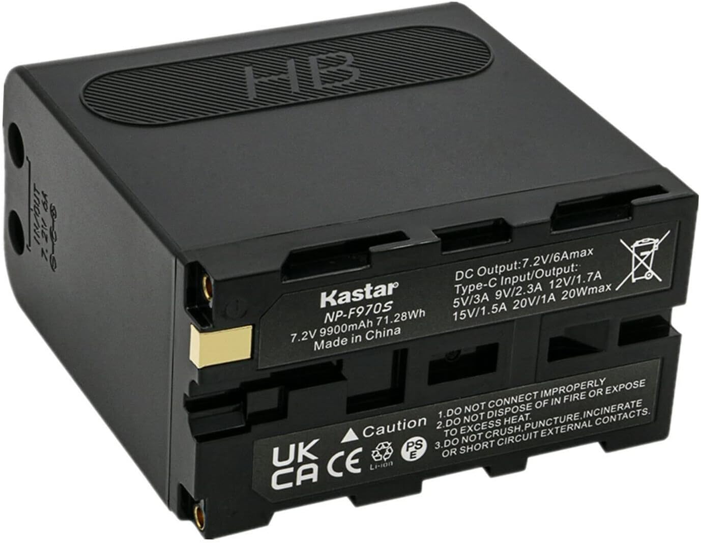 Kastar NP-F970S Battery Replacement for Sony Cameras - Reliable Power