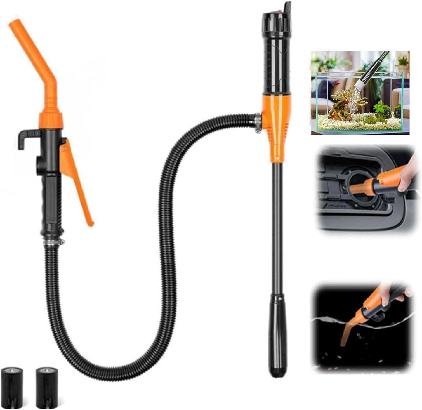 Portable Battery Pump - Easy Fuel & Water Transfer