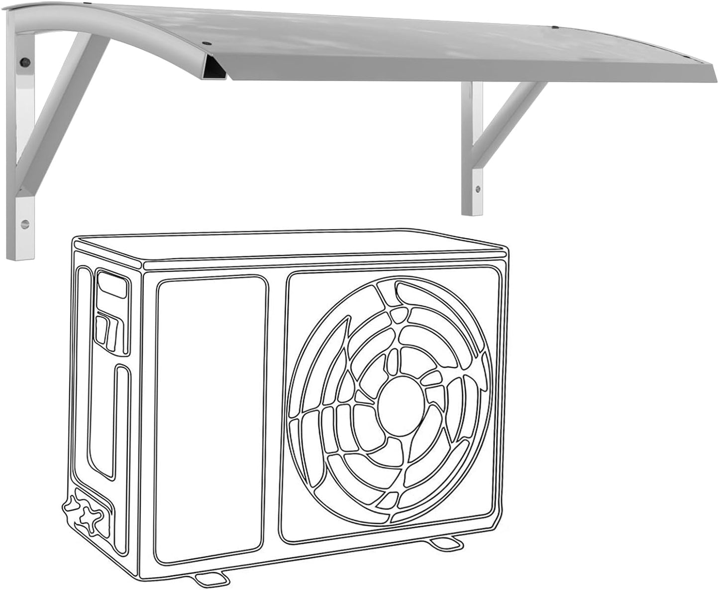 Thicken Mini Split Cover - Ultimate Outdoor Protection