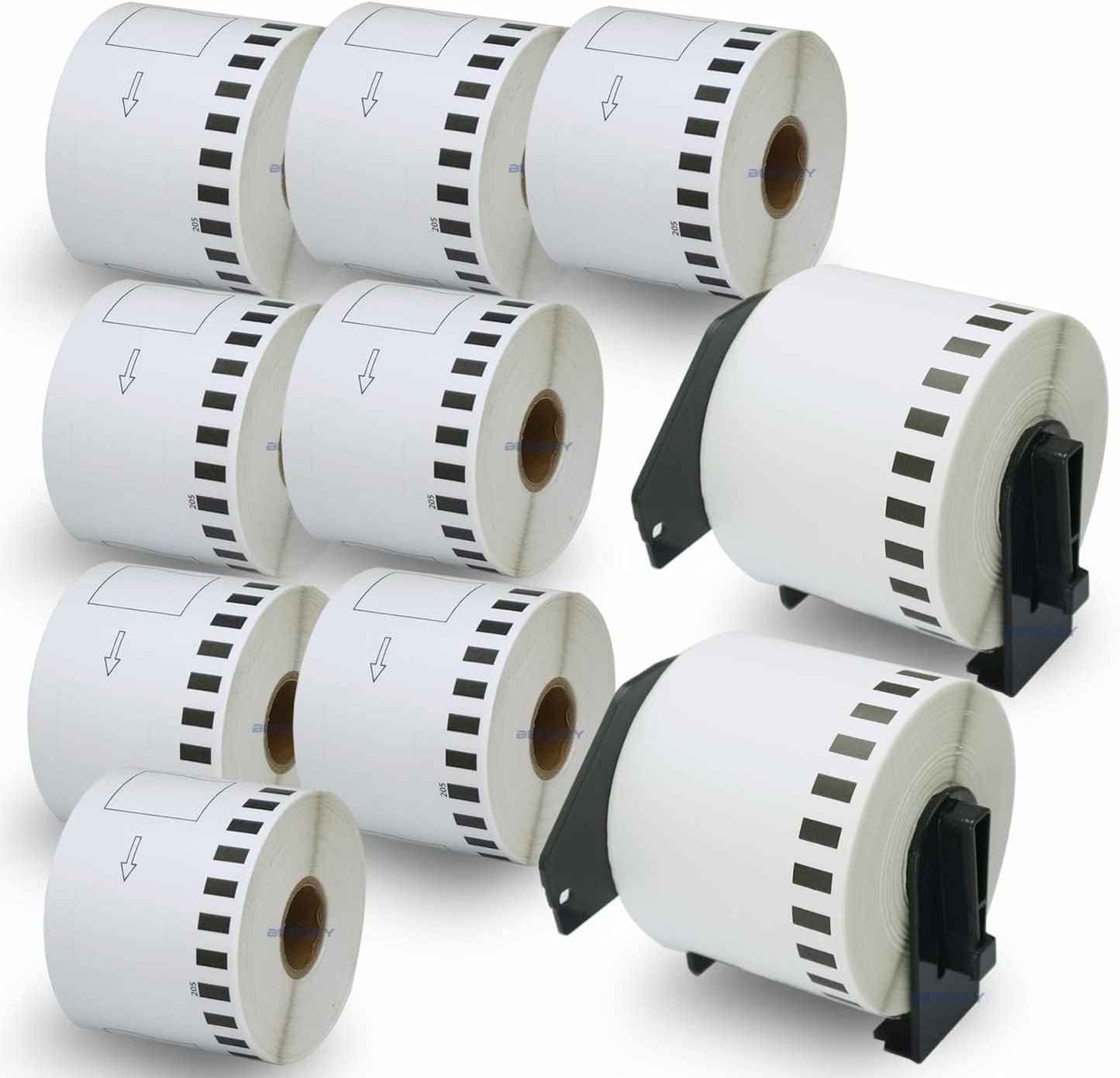 BETCKEY Continuous Labels for Brother QL Printers - 10 Rolls
