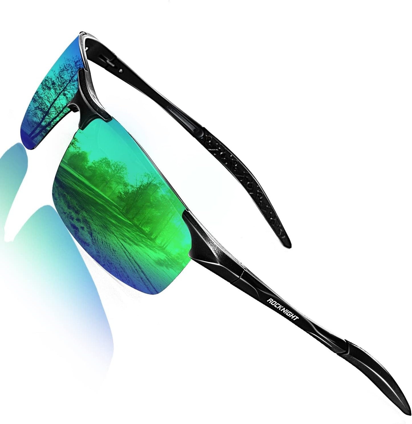 ROCKNIGHT HD Polarized UV400 Protection Sunglasses for Outdoors