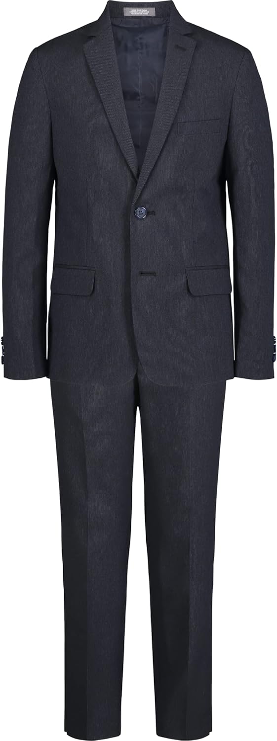 Van Heusen Boys 2-Piece Formal Suit Set for Timeless Style