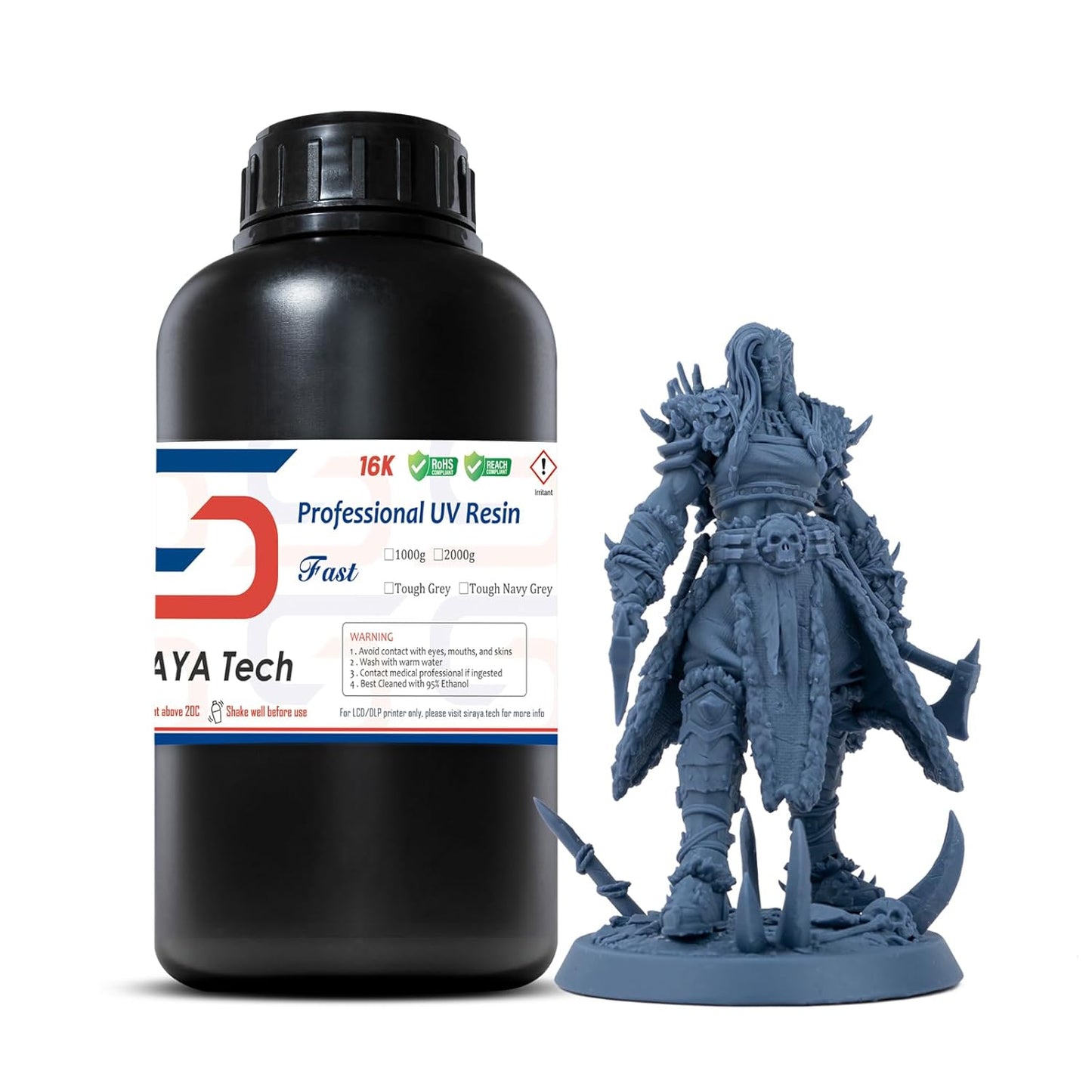 Siraya Tech Fast ABS-Like Tough Navy Grey 3D Printer Resin Review