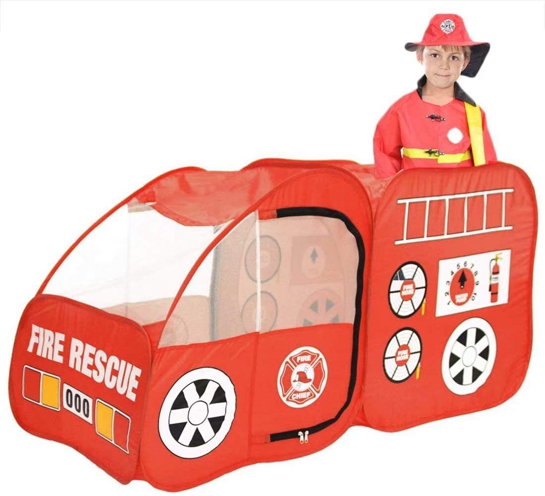 Ankecity Fire Truck Play Tent - Imaginative Fun!