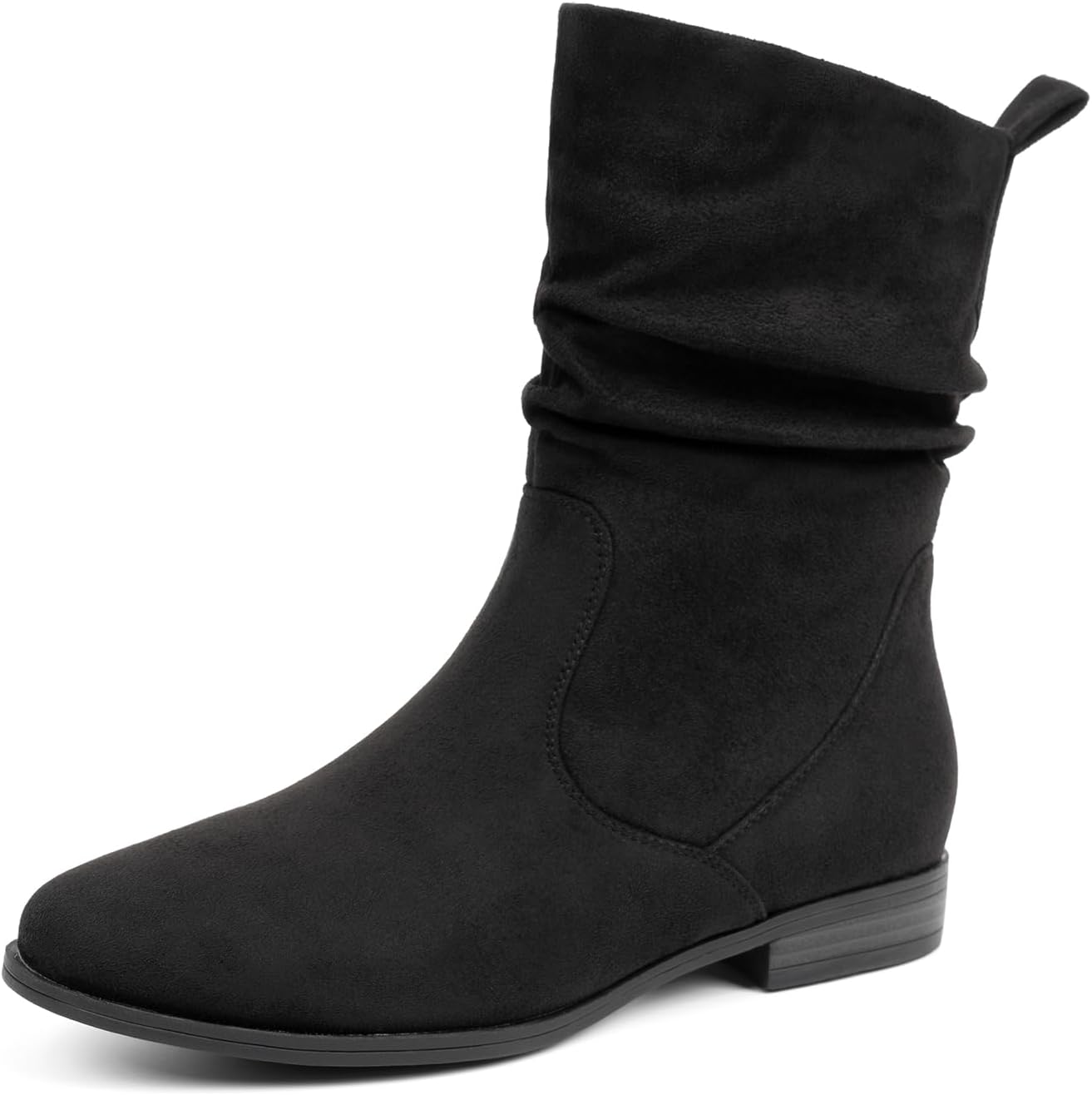 VJH confort Women's Mid Calf Boots for Stylish Comfort