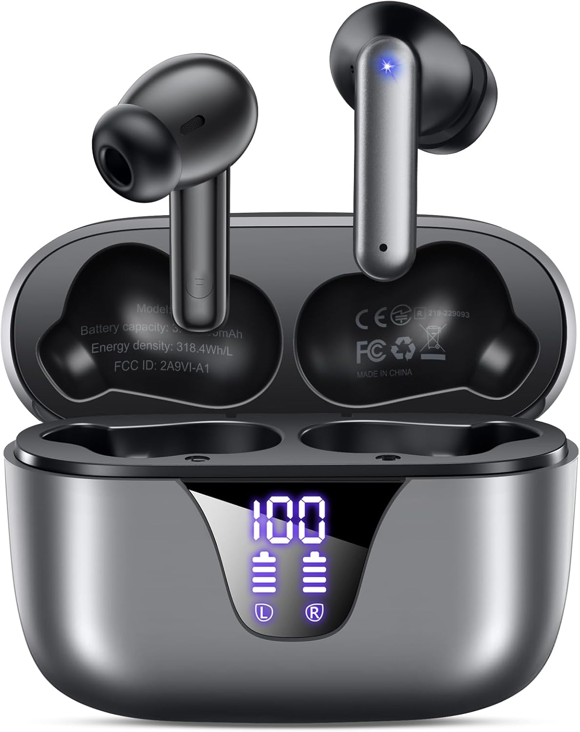 Wireless Earbuds Bluetooth Headphones with 50H Playtime