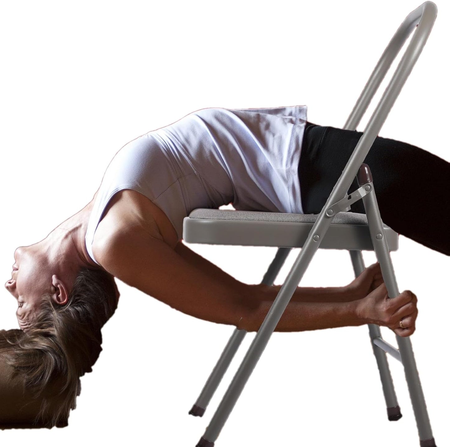 Foldable Yoga Chair: Relieves Neck & Back Pain