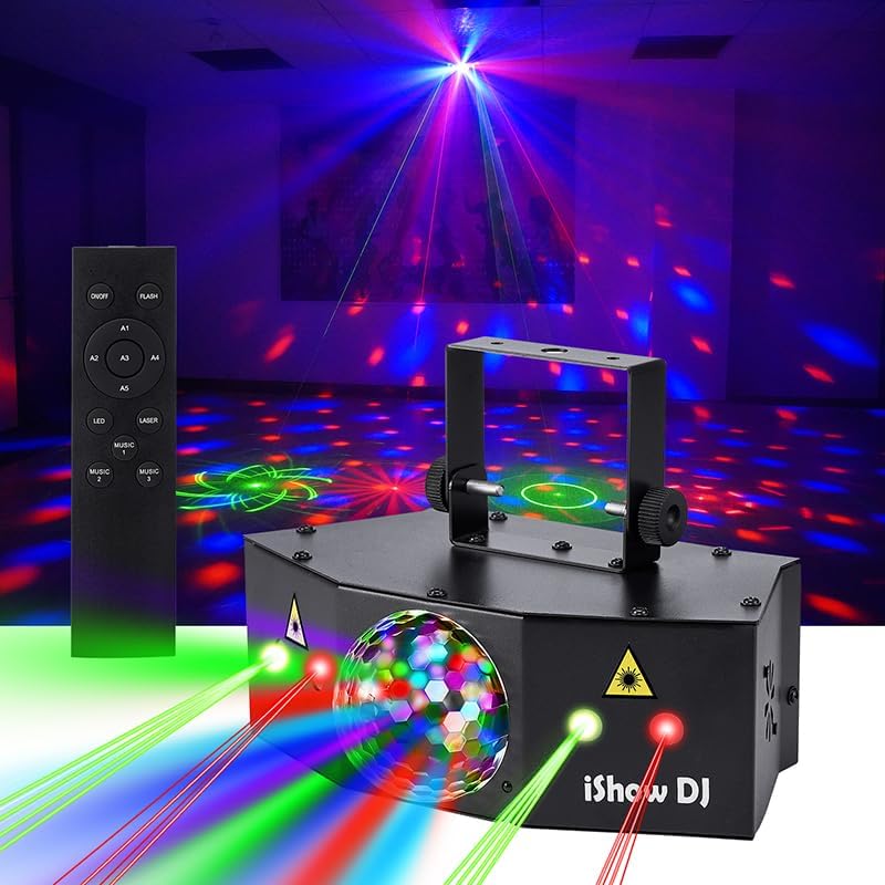 Disco Ball Party Lights for DJ Shows and Indoor Events