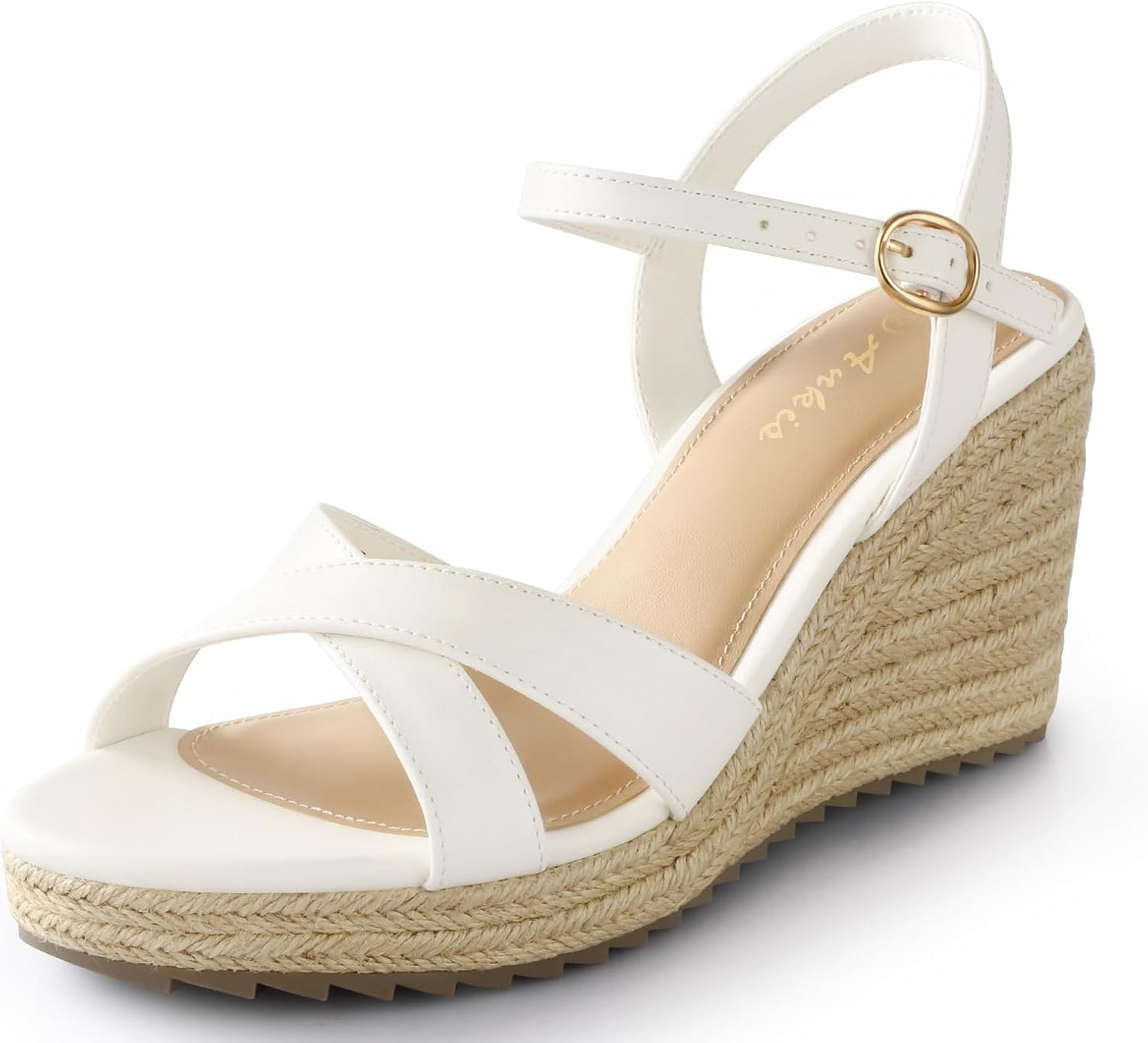 Ankis Wedge Sandals for Women - Comfortable Open Toe Design