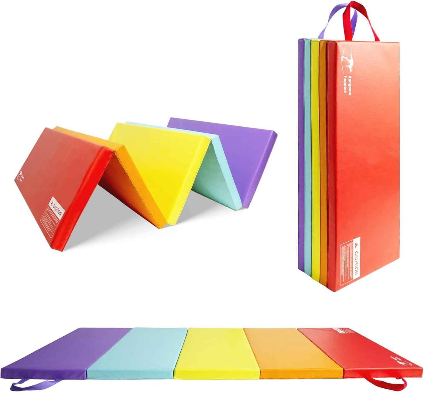 Kangaroo Hoppers Gymnastics Tumbling Mats for Kids Playtime