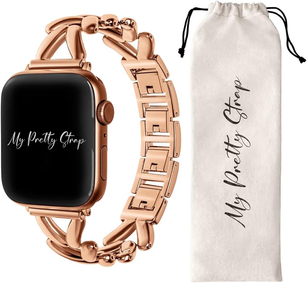 My Pretty Strap Stainless Steel Apple Watch Band for All Sizes