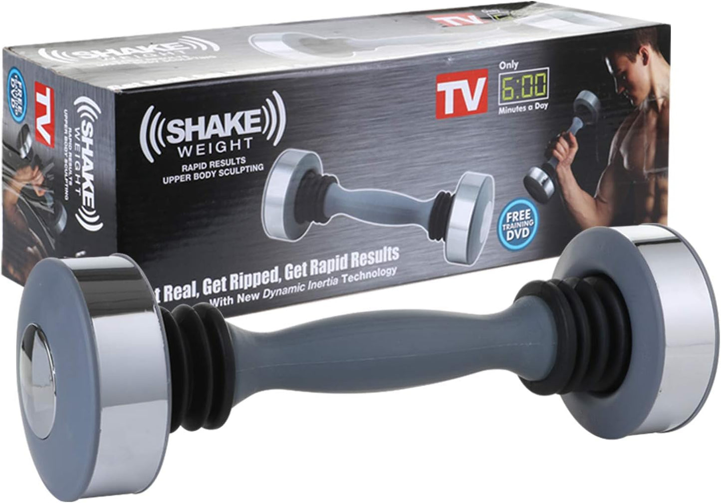 Comfecto Shake Weight for Men Women - Arm Toning Dumbbell