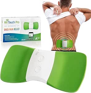 WiTouch Pro TENS Unit for Effective Back Pain Relief & Recovery