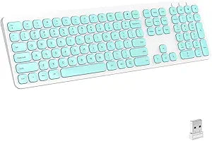 Wireless Keyboard and Mouse Combo for Ergonomic Comfort and Style