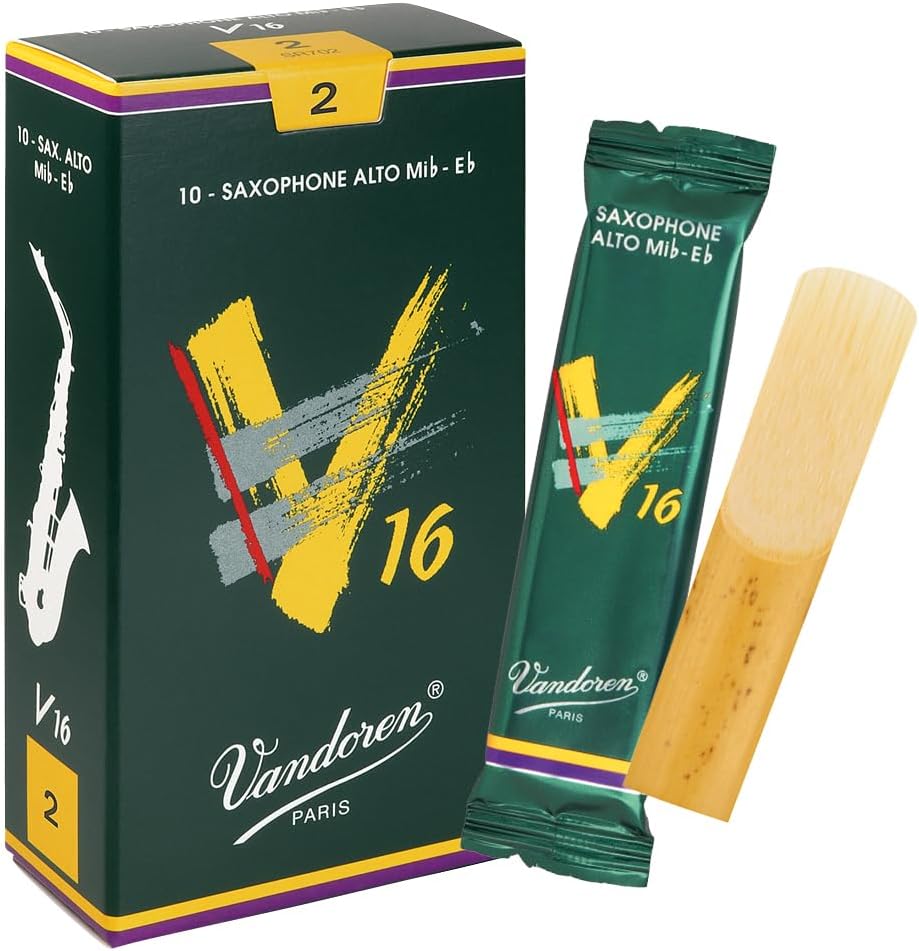 Vandoren SR702 Alto Sax V16 Reeds Strength 2 for Musicians