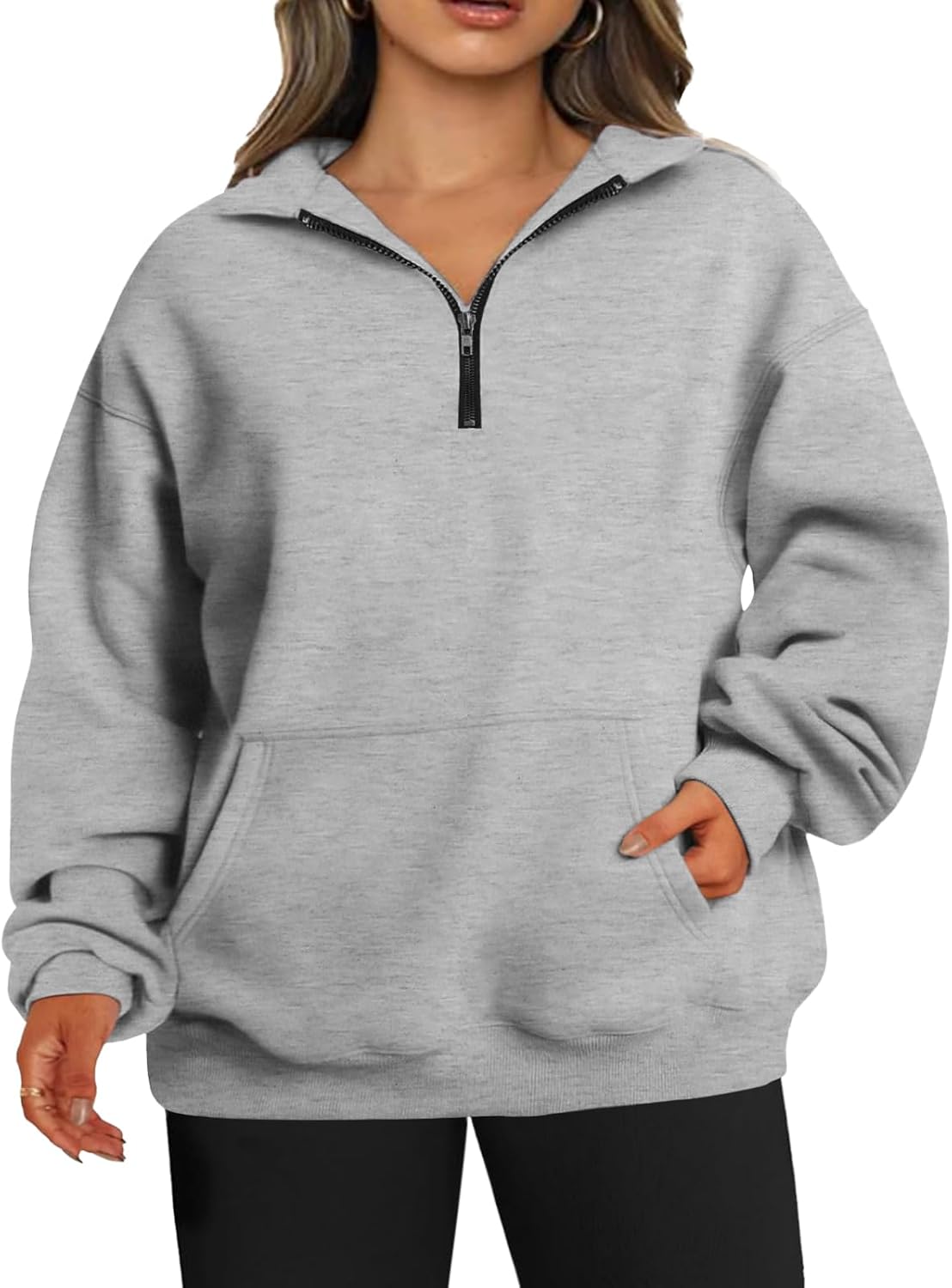 TAKEYAL Plus Size Sweatshirt: Cozy Oversized Style