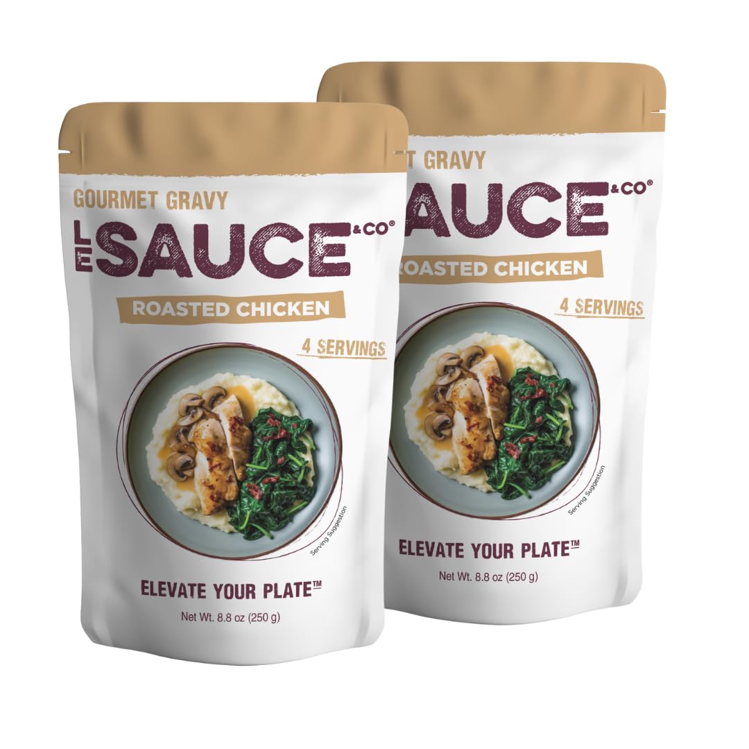 Premium Gluten-Free Chicken Gravy for Rotisserie & More