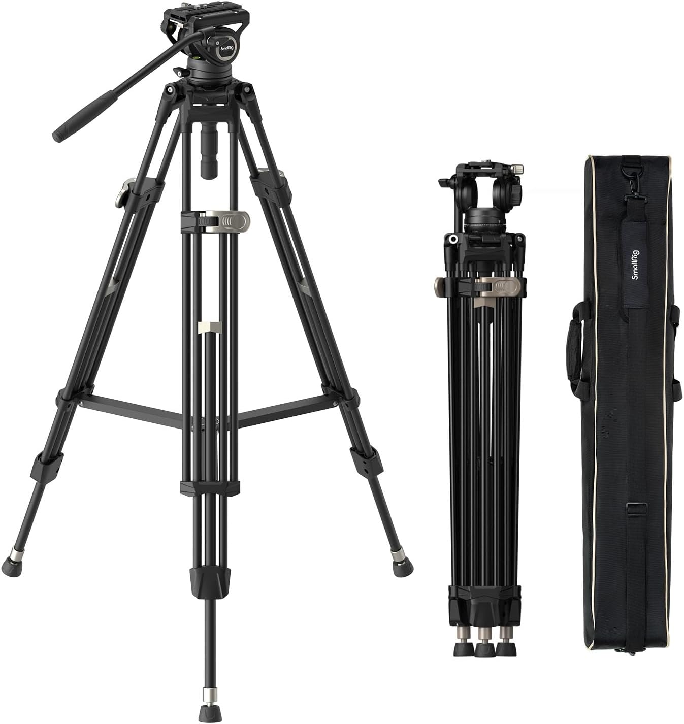 SmallRig AD-80 Heavy-Duty Video Tripod System for Professionals