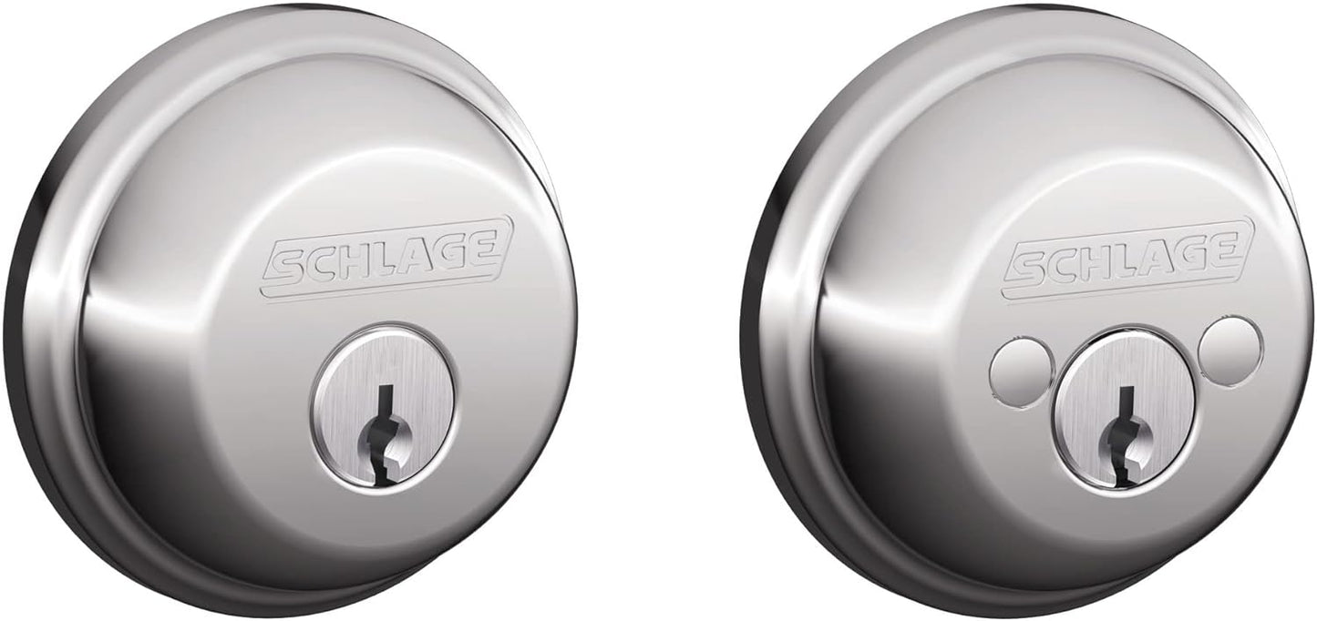 SCHLAGE B62N625 Deadbolt for Maximum Security and Easy Install
