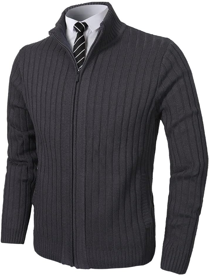 Pioneer Camp Men's Cardigan Sweater Full Zip with Pockets