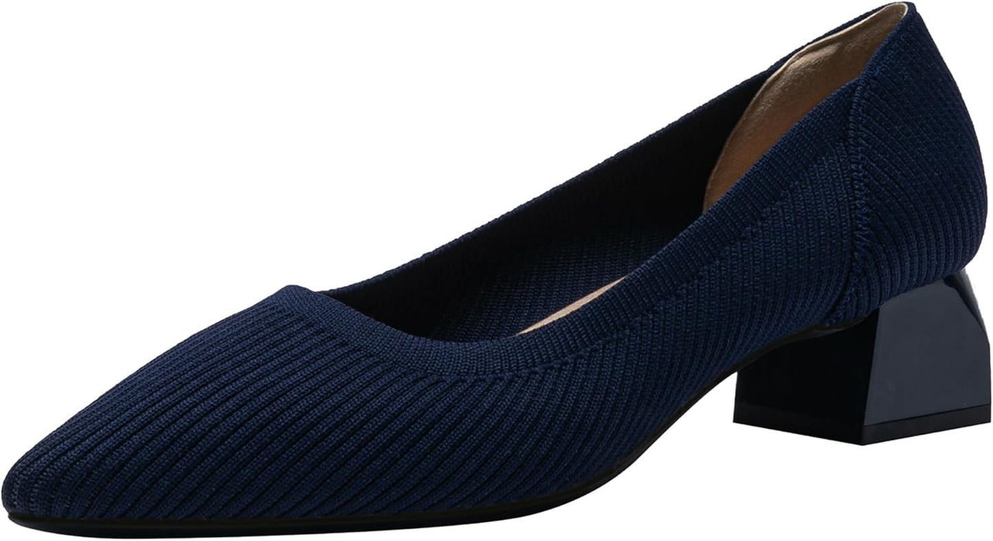 Youngshow Women's Pumps Kitten Heels for Comfort and Style