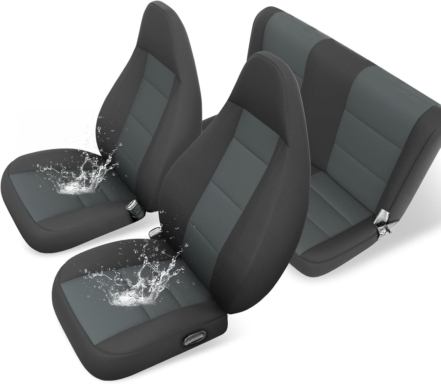 Neoprene Seat Covers for Jeep Wrangler TJ - Custom Fit & Comfort