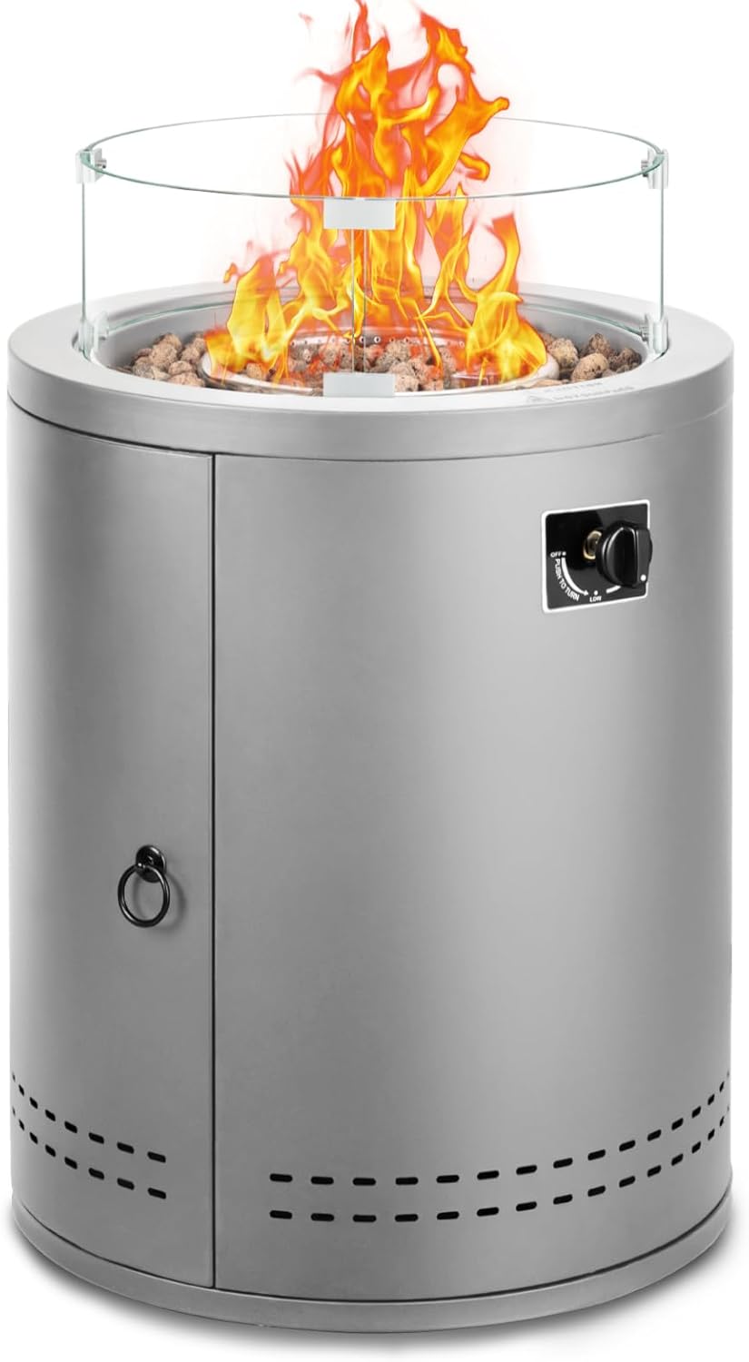 20 Smokeless Propane Fire Pit Tabletop for Outdoor Enjoyment