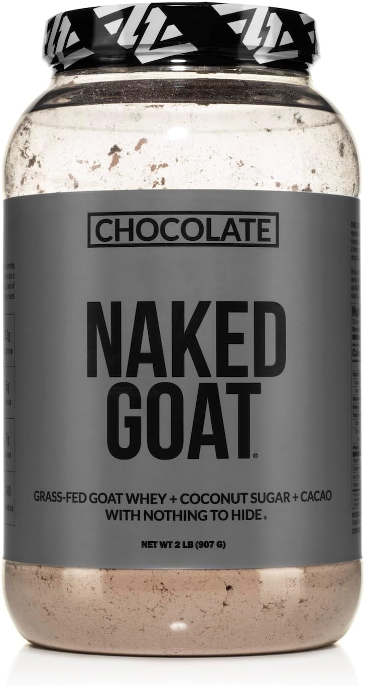 NAKED Goat Chocolate Protein Powder - All Natural & GMO Free