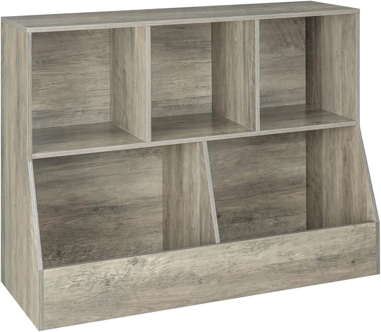 DINZI LVJ Toy Storage Organizer for Kids with 5 Cubby Design