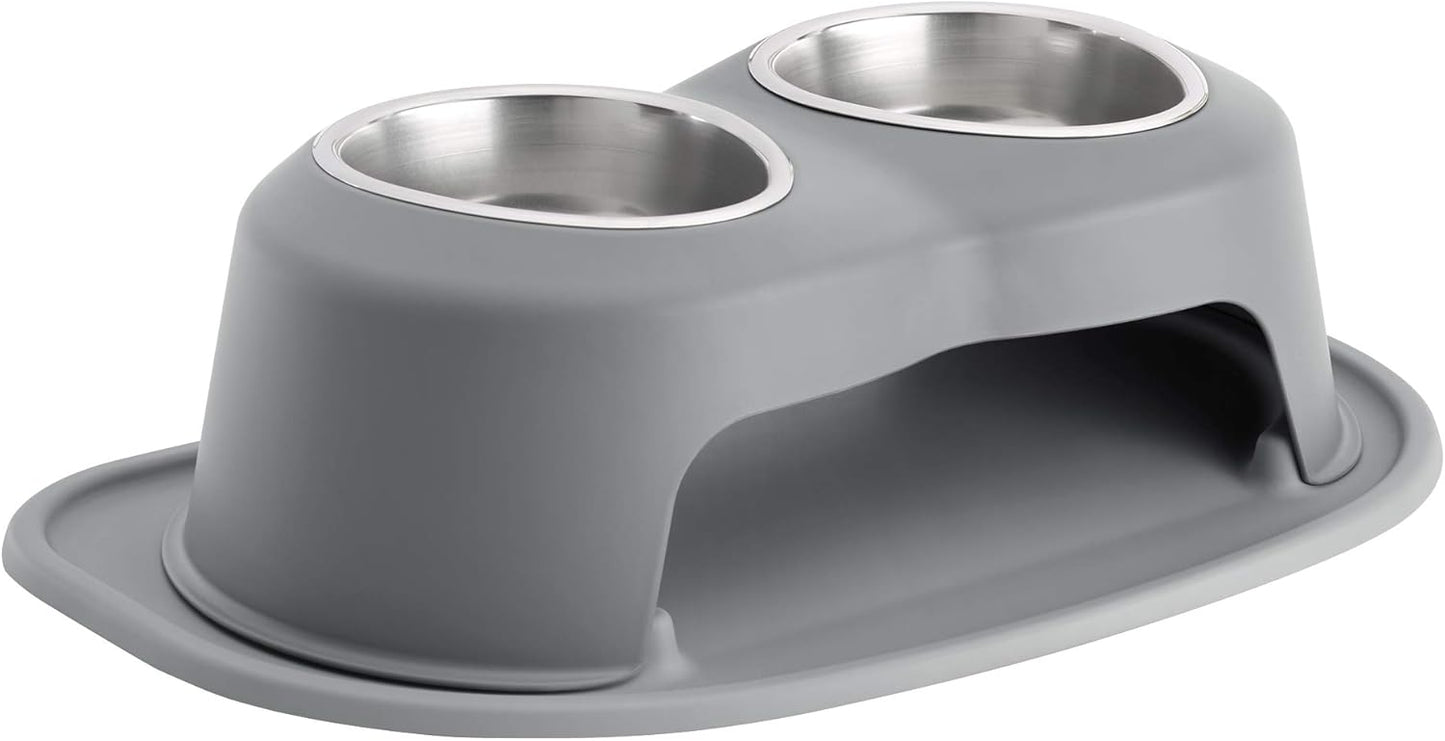 WeatherTech Double High Pet Feeding System for Dogs and Cats