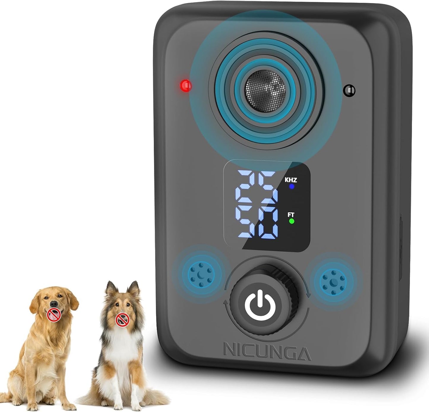 Anti Barking Device for Dogs - Waterproof Ultrasonic Deterrent