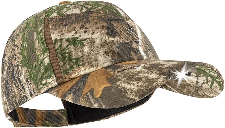 LED Hat Light - POWERCAP Baseball Cap with Built-in Bright Light