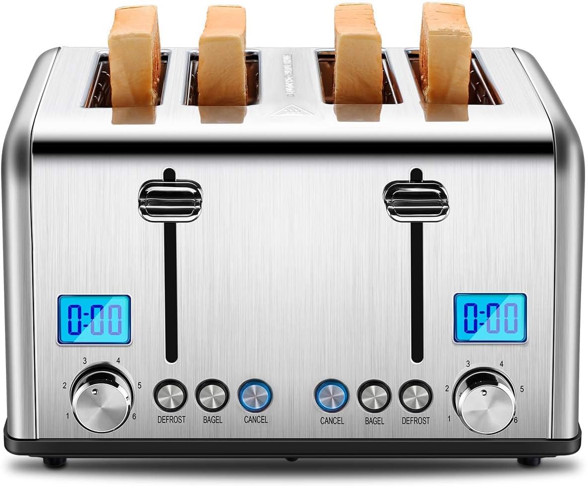 Roter Mond Countdown Stainless Steel 4 Slice Toaster Review