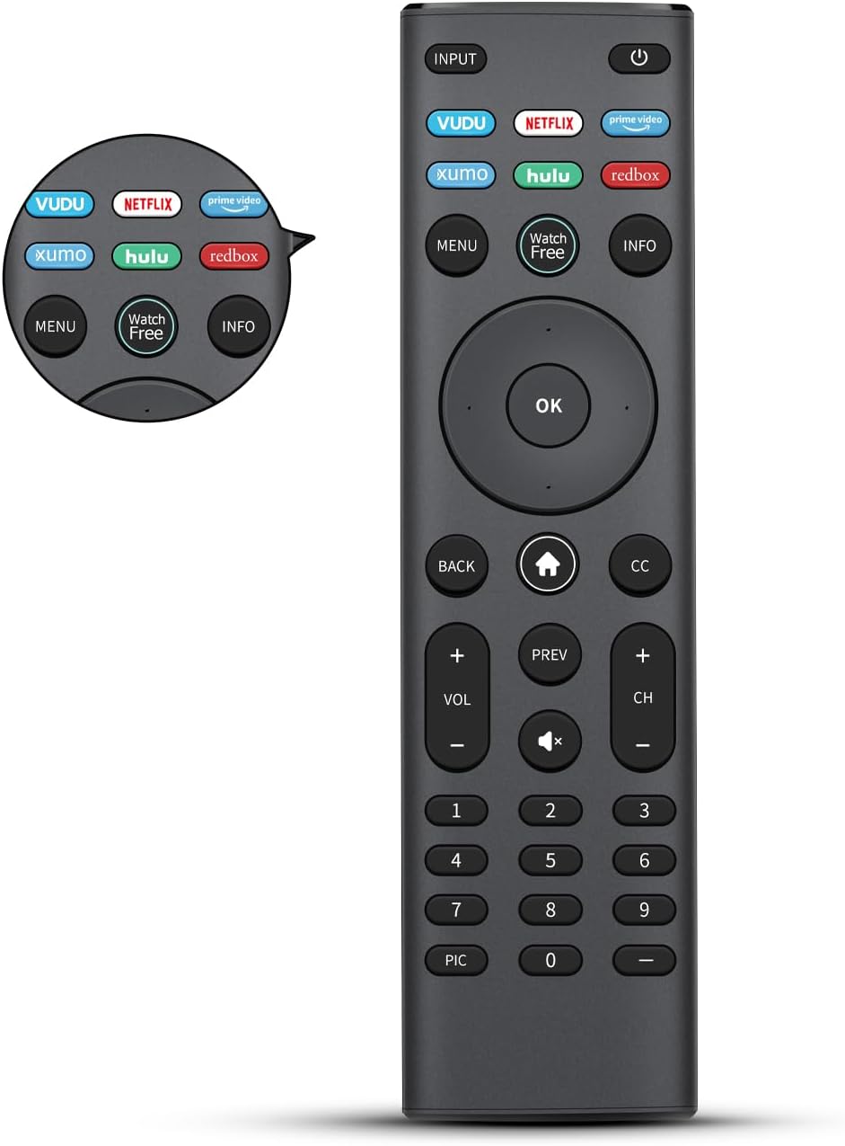 Vizio Smart TV Universal Remote Control